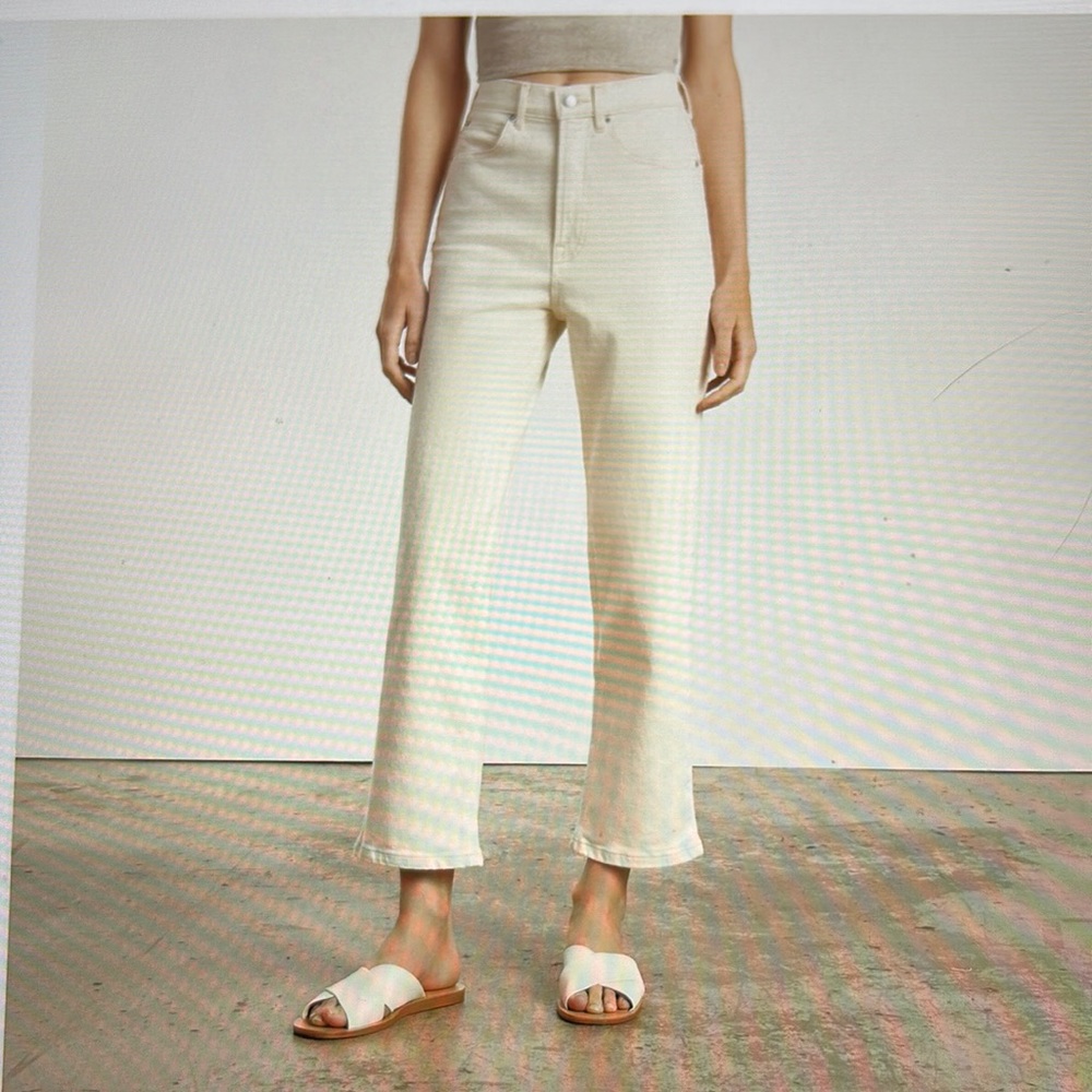 The Way High Jean; ecru